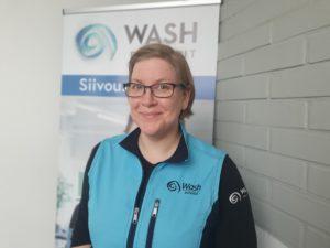 Jenni Leipälä, siivooja